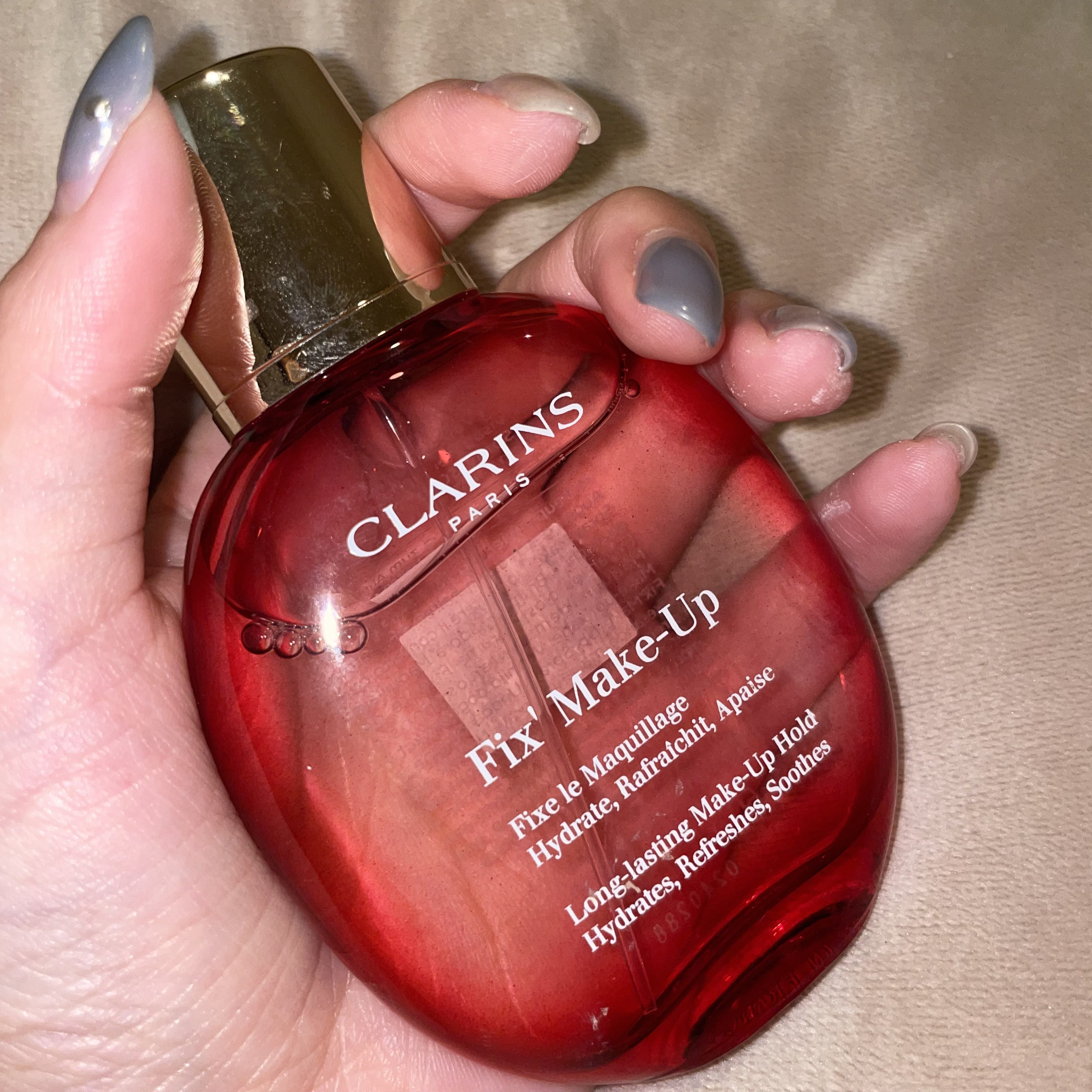 フィックス メイクアップ/CLARINS/ミスト状化粧水を使ったクチコミ（2枚目）