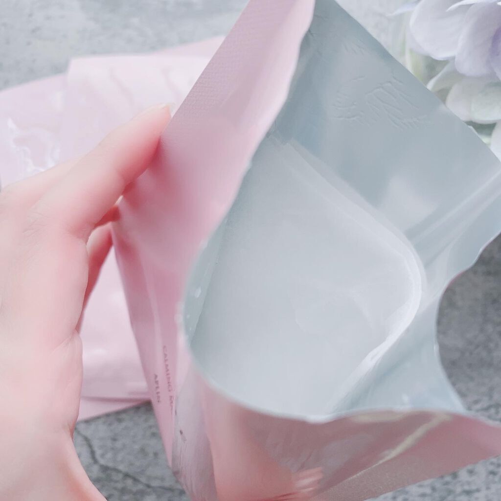 ピンクティーツリーマスクパック/APLIN/シートマスク・パックを使ったクチコミ(4枚目)