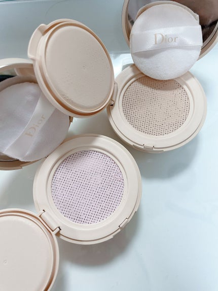 ディオールスキン フォーエヴァー クッション パウダー/Dior/ルースパウダーを使ったクチコミ(2枚目)