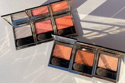 メルティング パウダー ブラッシュ/SUQQU/パウダーチークを使ったクチコミ(2枚目)