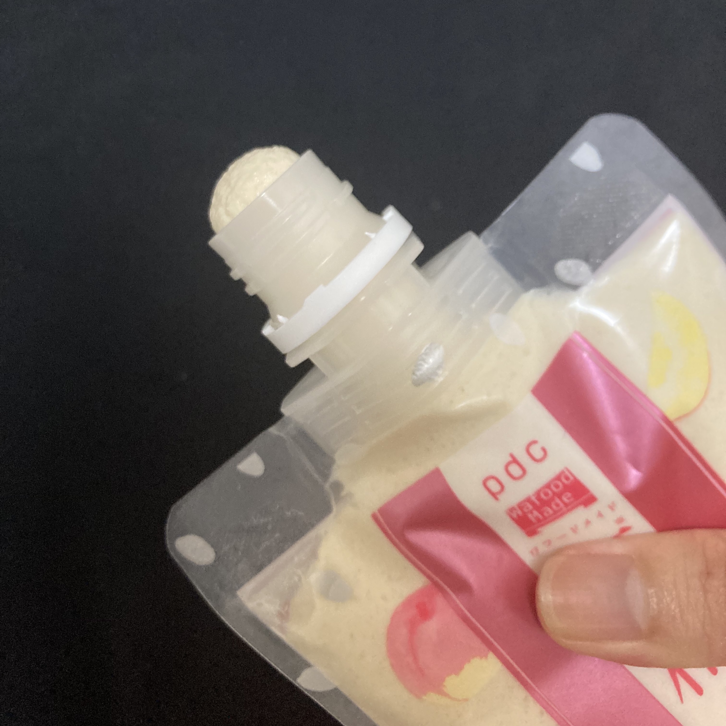 ワフードメイド 酒粕パック グロー ジューシーピーチの香り/pdc/洗い流すパック・マスクを使ったクチコミ（2枚目）