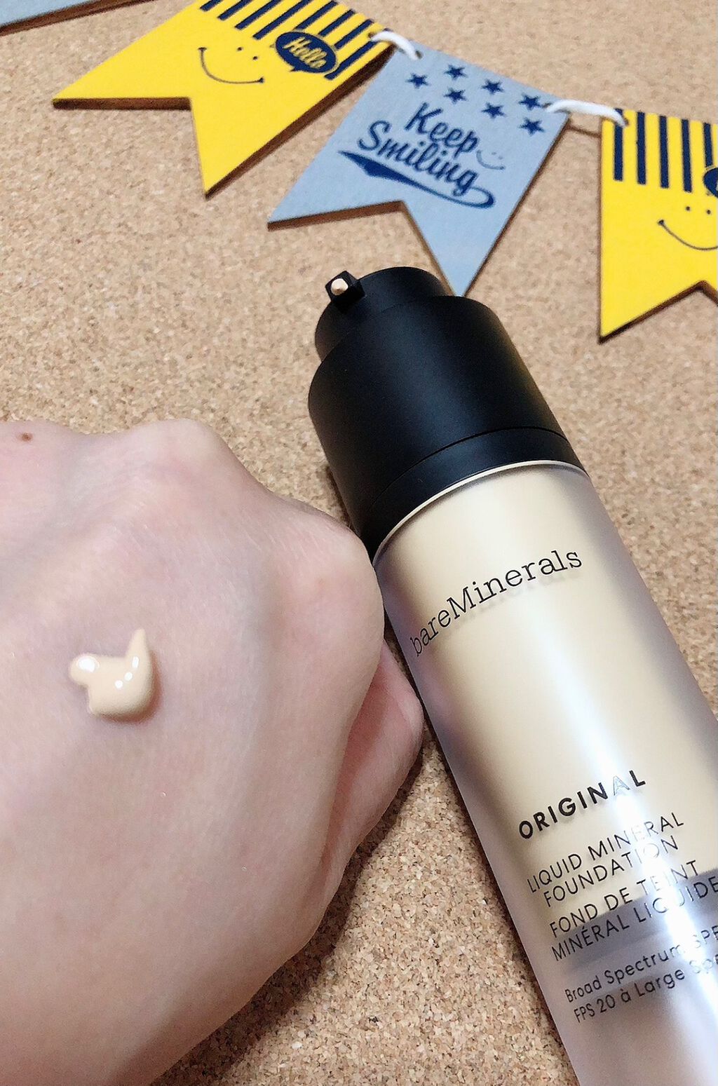 オリジナル リキッド ミネラル ファンデーション/bareMinerals/リキッドファンデーションを使ったクチコミ(2枚目)