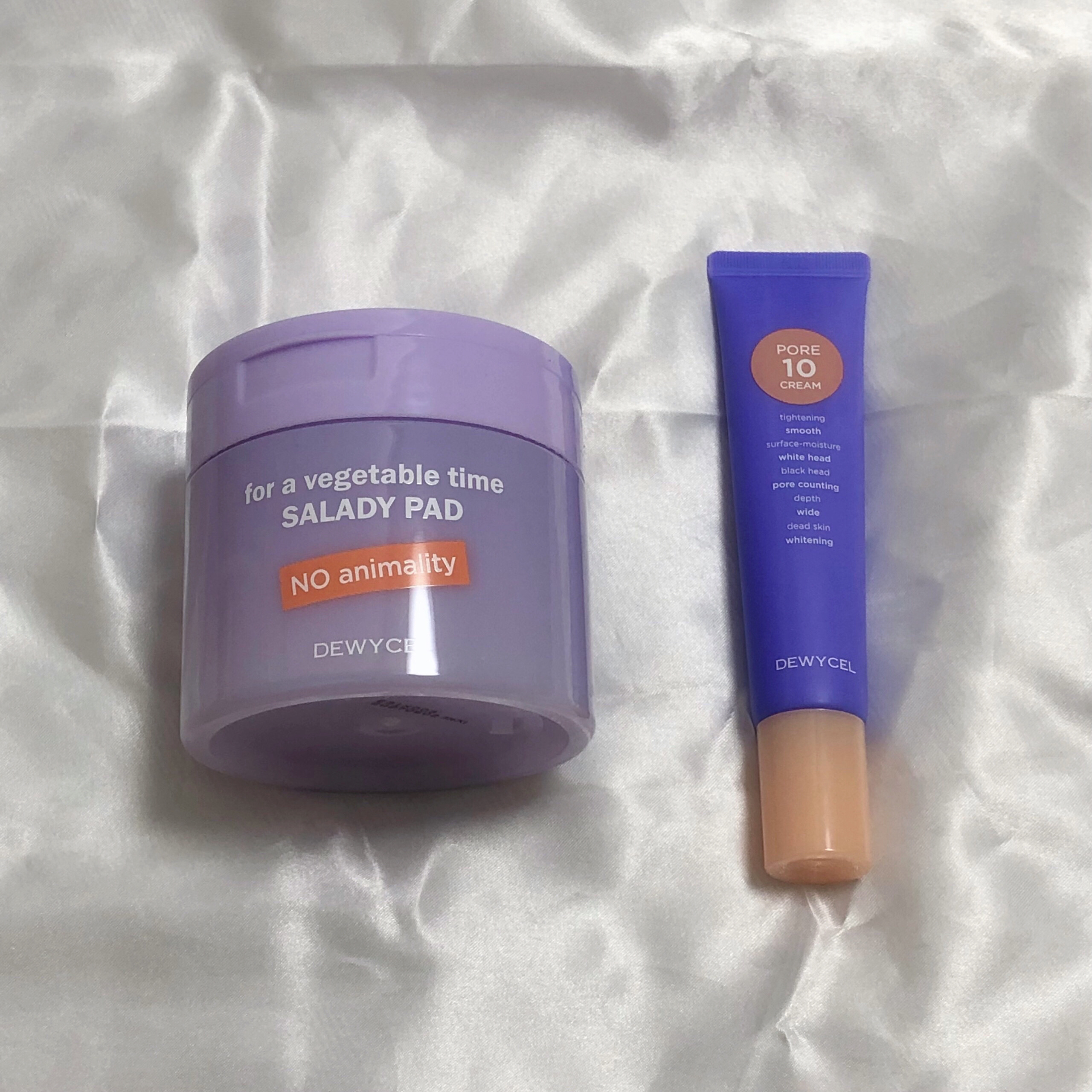 SALADY PAD 70EA/DEWYCEL/拭き取り化粧水を使ったクチコミ（3枚目）