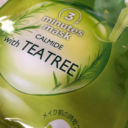 3ミニッツマスク:カーマイド with ティーツリー/MEDIHEAL/シートマスク・パックを使ったクチコミ(1枚目)