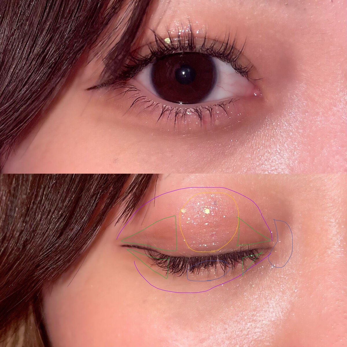 RANCABLE TRIP EYE PALETTE/IBIM/アイシャドウパレットを使ったクチコミ(4枚目)