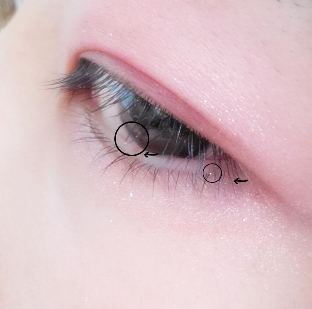 メレダイヤパールマスカラ/PEONYELF/マスカラを使ったクチコミ(2枚目)