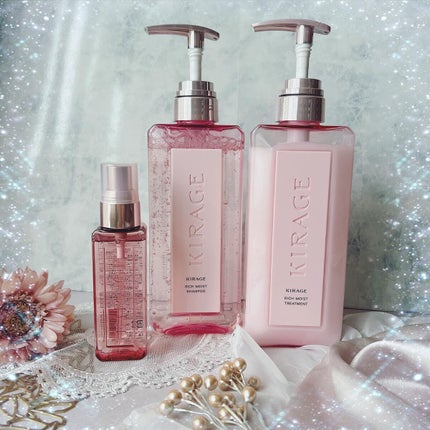 リッチモイスト シャンプー/ヘアトリートメント シャンプー(480mL)/キラージュ/市販シャンプーの画像