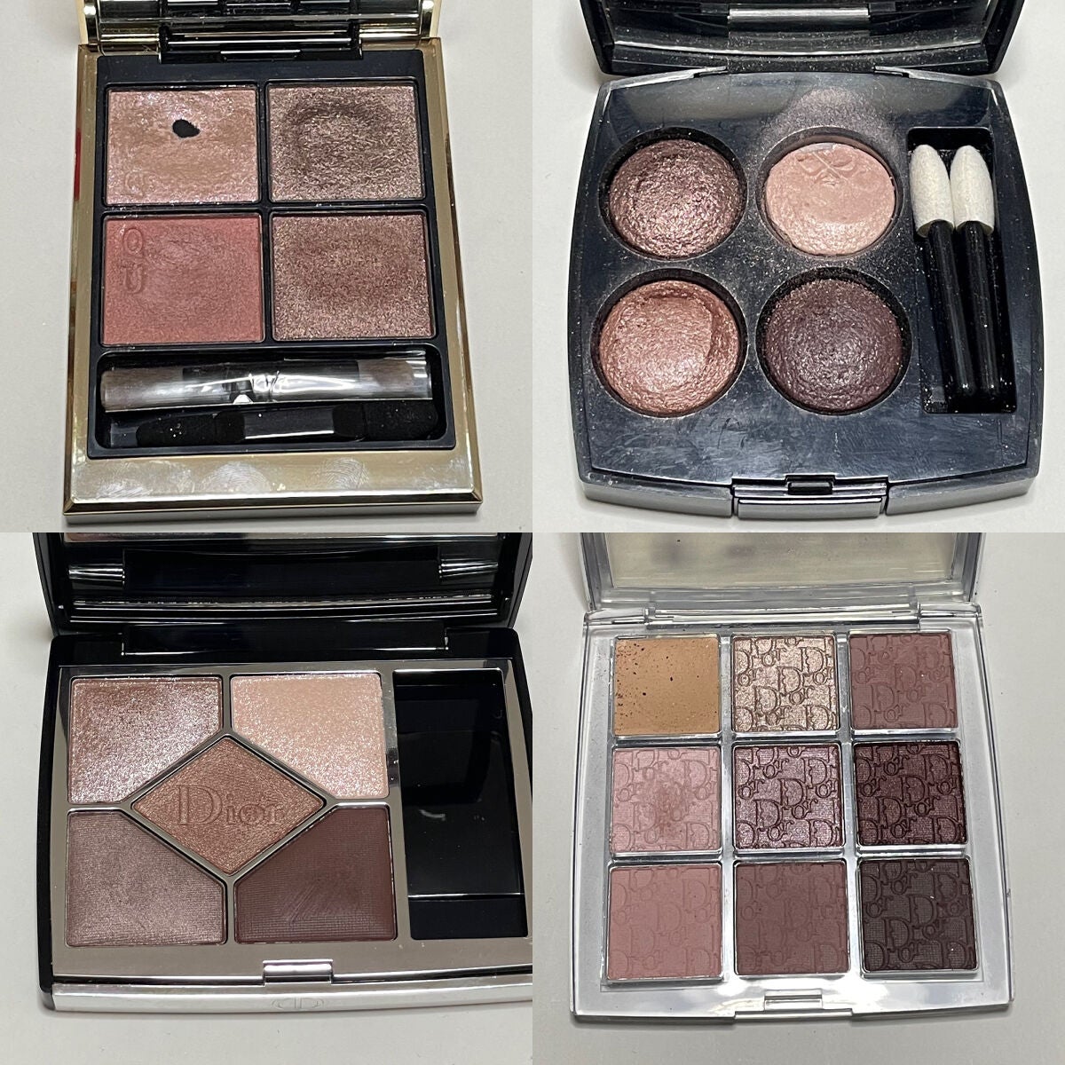 コスメ まとめ売りDior SUQQU MACなどアイシャドウ CHANEL・Dior・SUQQUのアイシャドウパレットを使った口コミ