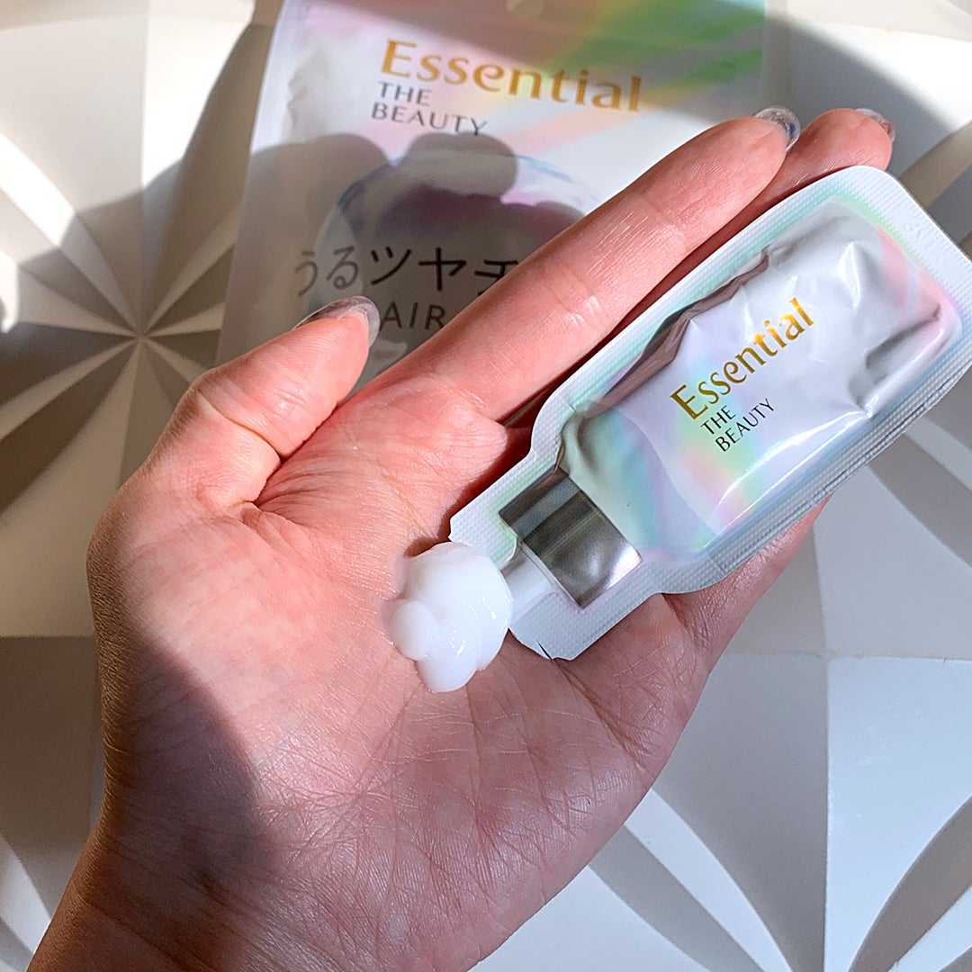 ザビューティ うるツヤチャージヘアパック/エッセンシャル/ヘアマスク・ヘアパックを使ったクチコミ(3枚目)