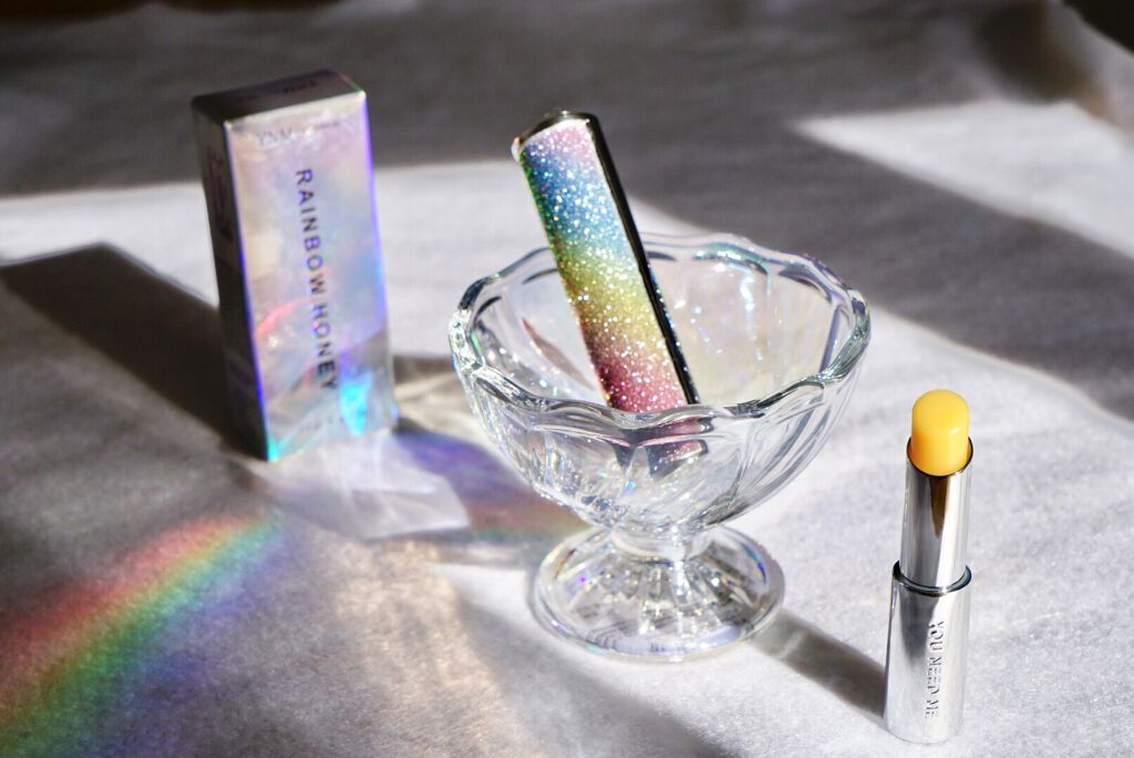 YNM  レインボーハニーリップバーム/YNM/リップバームを使ったクチコミ（3枚目）