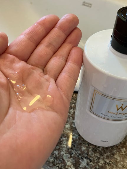 ウォンジョンヨ リペアシャンプー モイスト/リペアトリートメント モイスト/Wonjungyo/市販シャンプーを使ったクチコミ(3枚目)