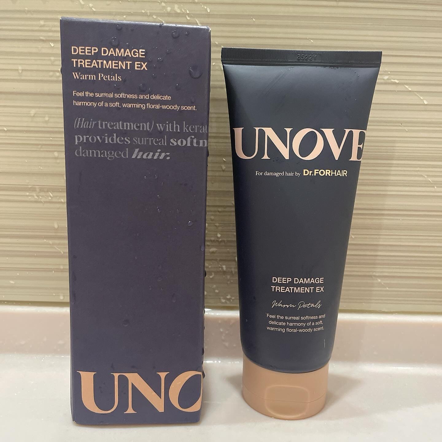 ディープダメージトリートメントEX/UNOVE/洗い流すヘアトリートメントを使ったクチコミ（1枚目）