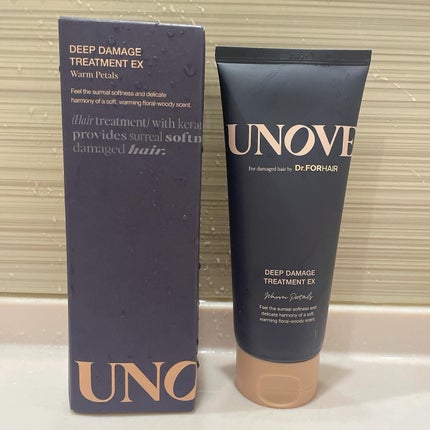 ディープダメージトリートメントEX/UNOVE/洗い流すヘアトリートメントを使ったクチコミ(1枚目)