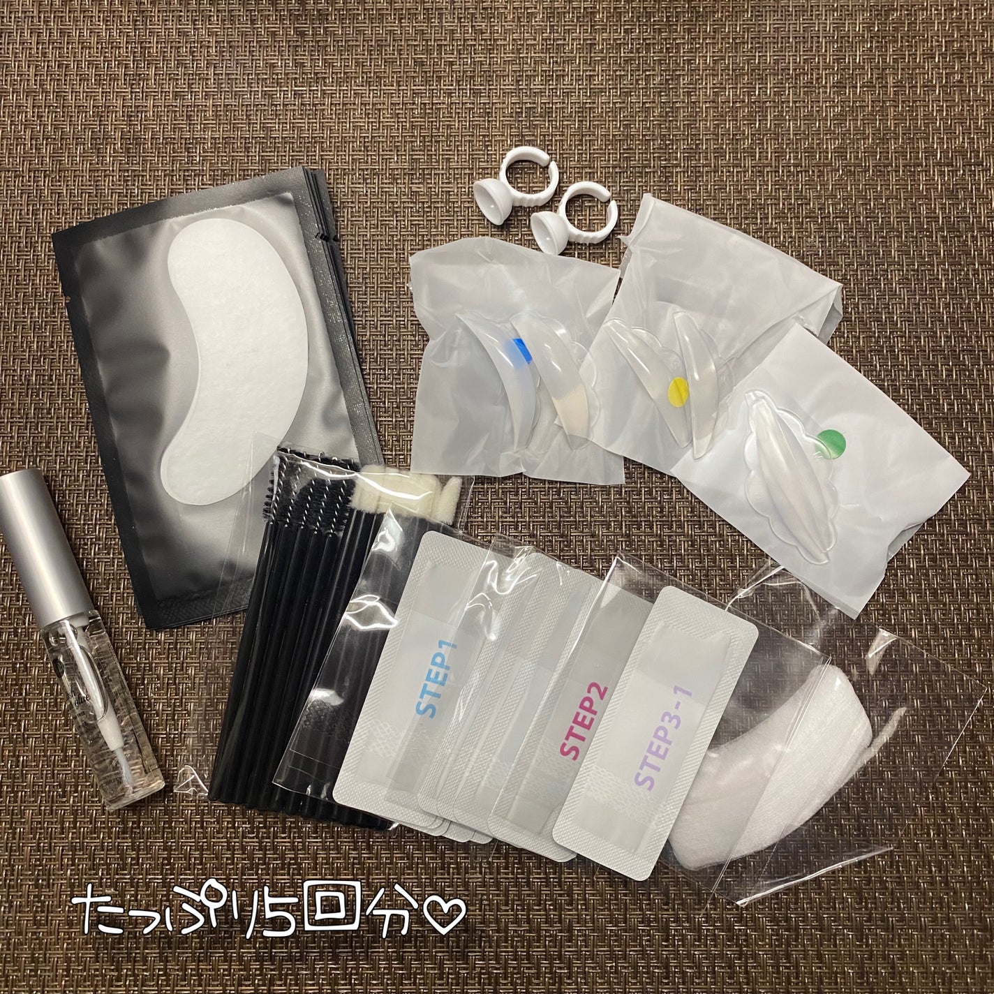 低刺激セルフまつげパーマキット/CLIONE/その他キットセットを使ったクチコミ(2枚目)