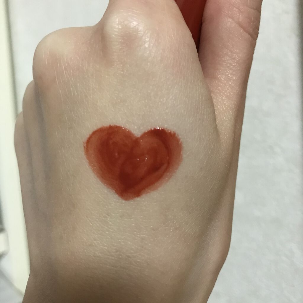 ジューシーラスティングティント/rom&nd/リップティントを使ったクチコミ（2枚目）