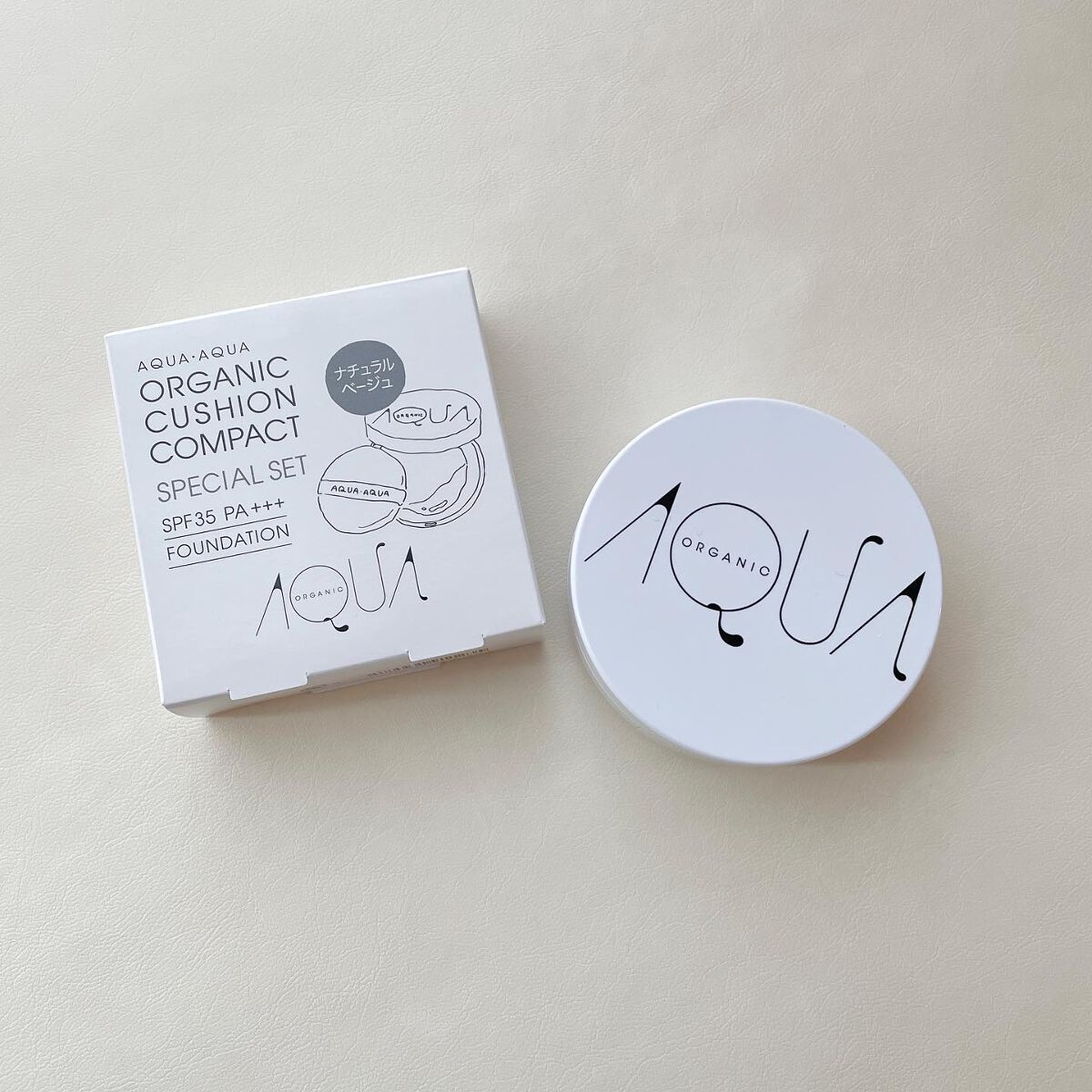 オーガニッククッションコンパクト/アクア・アクア/クッションファンデーションを使ったクチコミ(4枚目)