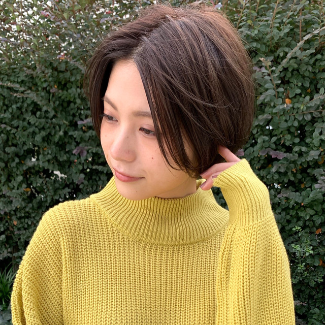 ナチュラルなボブ