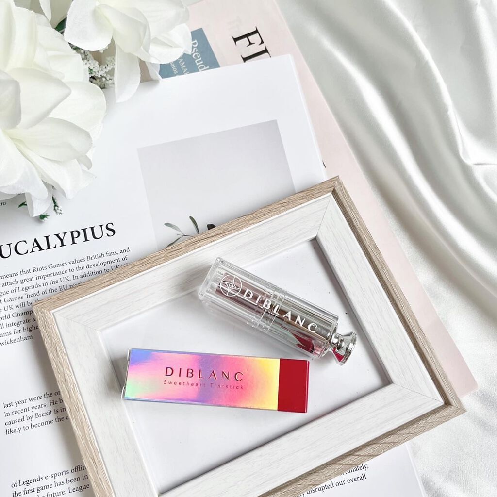  スイートハート ティントスティック/DIBLANC/リップティントを使ったクチコミ（1枚目）