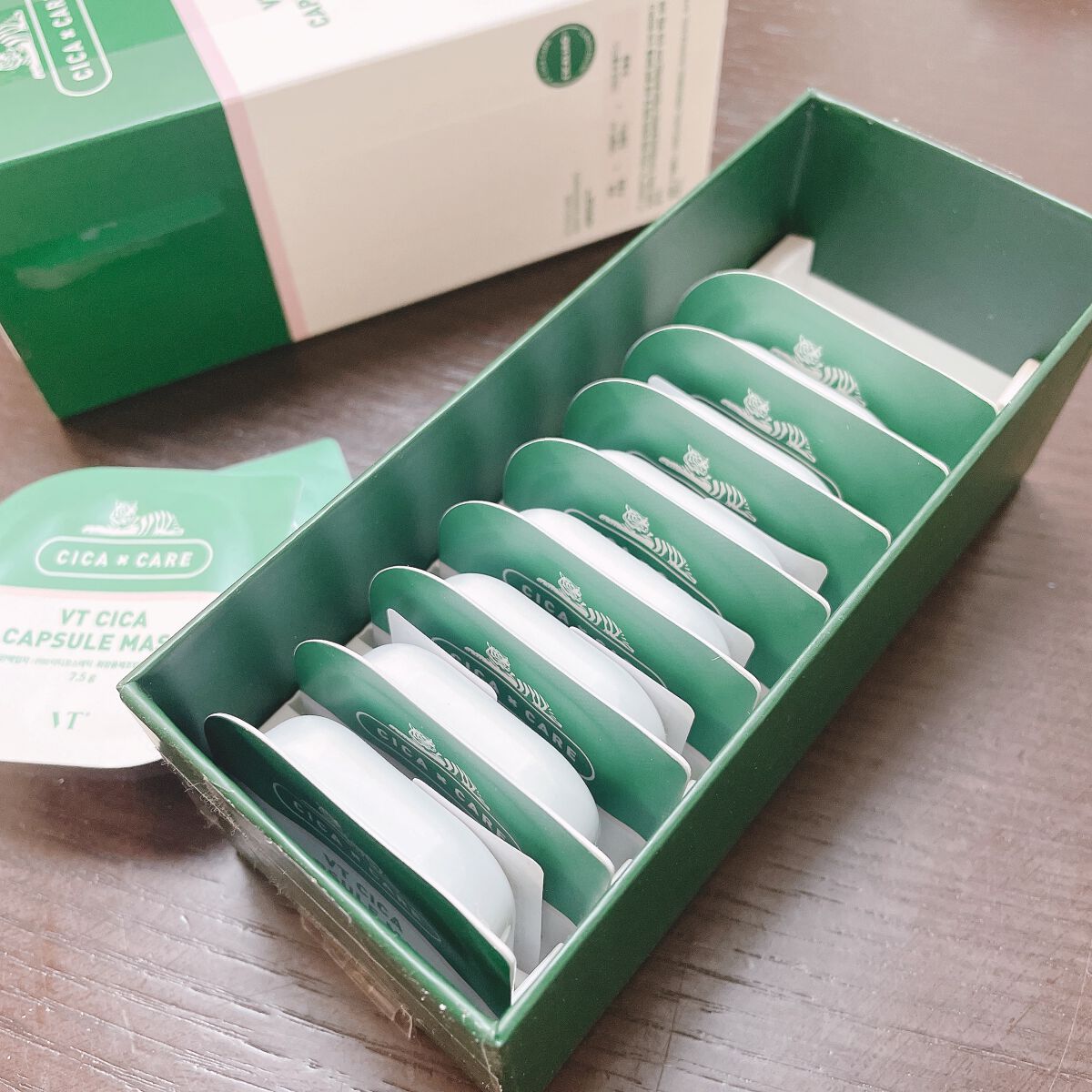 CICA カプセルマスク/VT/洗い流すパック・マスクを使ったクチコミ(2枚目)