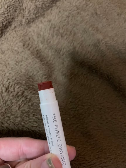 オーガニック認証 精油カラーリップスティック バーニング レッド/THE PUBLIC ORGANIC/口紅の画像