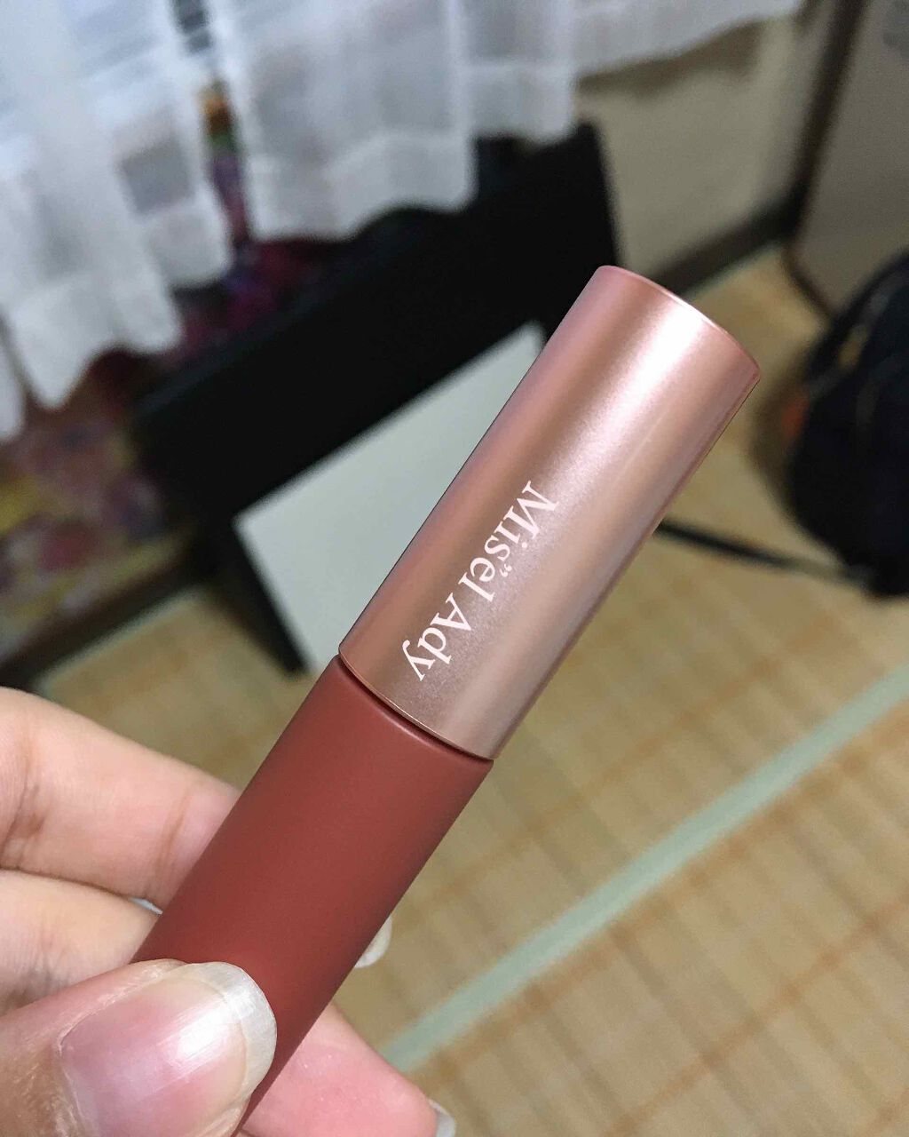 ウォータリーリップティント マット/ミゼルエディ/リップティントを使ったクチコミ(2枚目)