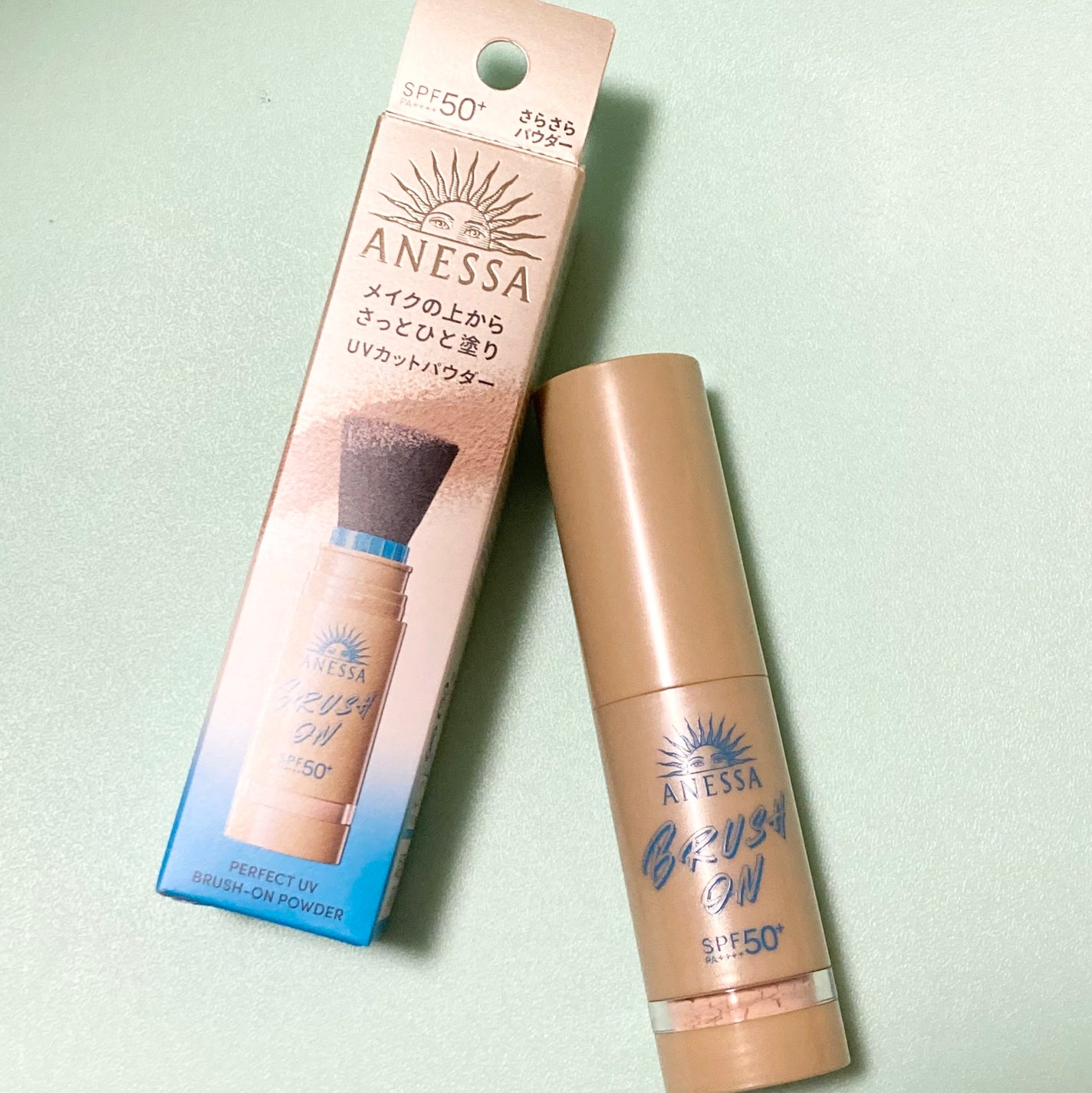 アネッサ パーフェクト UV ブラッシュオンパウダー/アネッサ/日焼け止めパウダーを使ったクチコミ(6枚目)