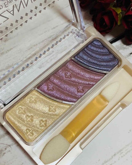 トーンアップアイシャドウ/CEZANNE/アイシャドウパレットを使ったクチコミ(2枚目)