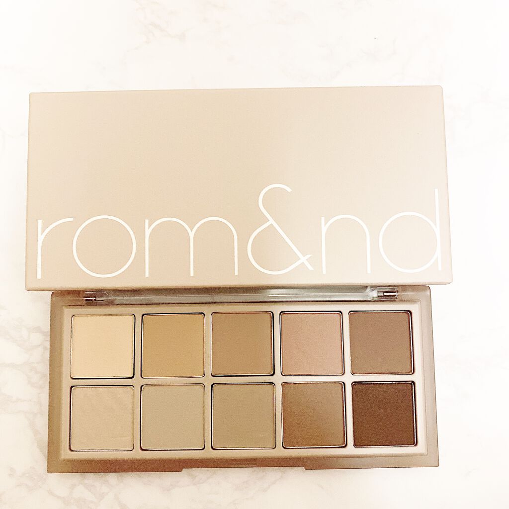 ベターザンパレット/rom&nd/アイシャドウパレットを使ったクチコミ(2枚目)
