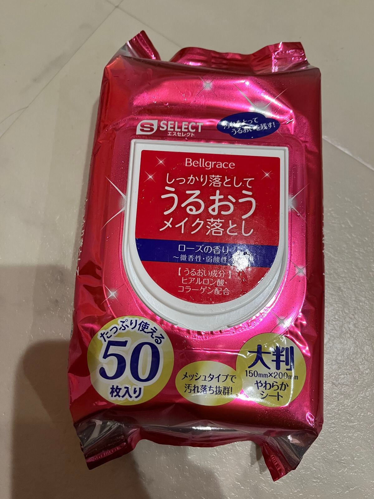 うるおうメイク落とし/S SELECT/クレンジングシートを使ったクチコミ(1枚目)