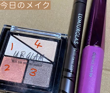 UR GLAM　VELVET EYE COLOR PALETTE/U R GLAM/アイシャドウパレットを使ったクチコミ（2枚目）