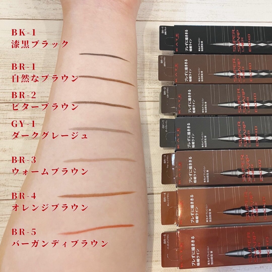スーパーシャープライナーEX4.0/KATE/リキッドアイライナーを使ったクチコミ(2枚目)