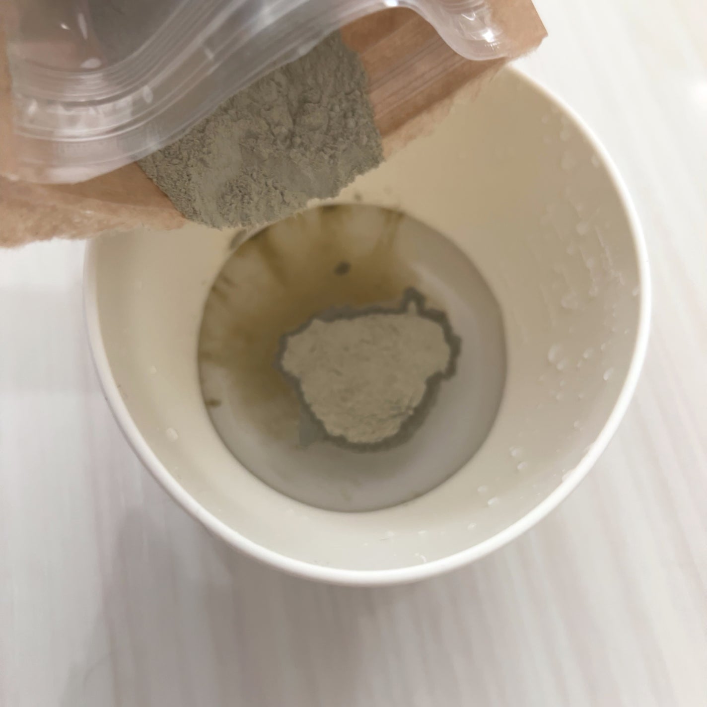 クレイル グリーンイライト/clargile/洗い流すパック・マスクを使ったクチコミ(3枚目)