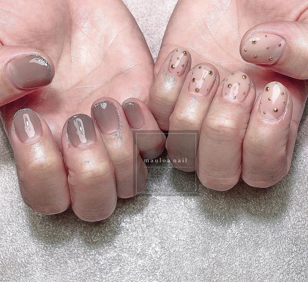 mauloa_nail on LIPS 「・スタッズは安定に可愛い💗おもしろくてむちゃくちゃパワフルな←..」(1枚目)