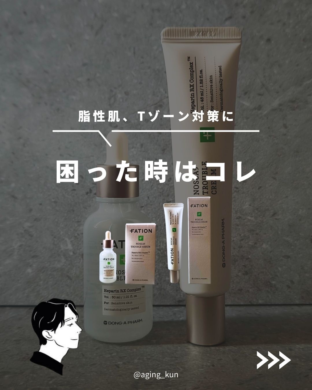 ノスカナイン トラブル セラム/FATION/美容液を使ったクチコミ（1枚目）