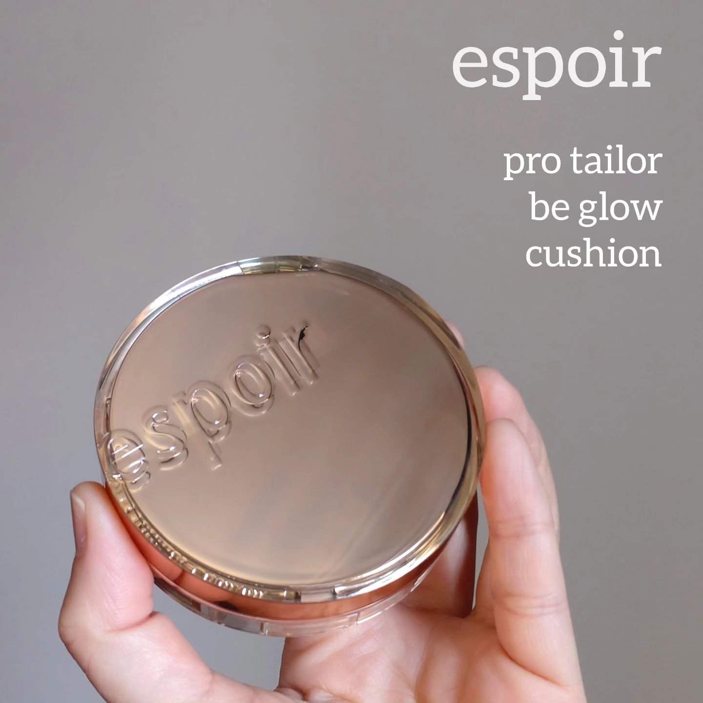 プロテーラービーグロウクッション ニュークラス/espoir/クッションファンデーションを使ったクチコミ（1枚目）