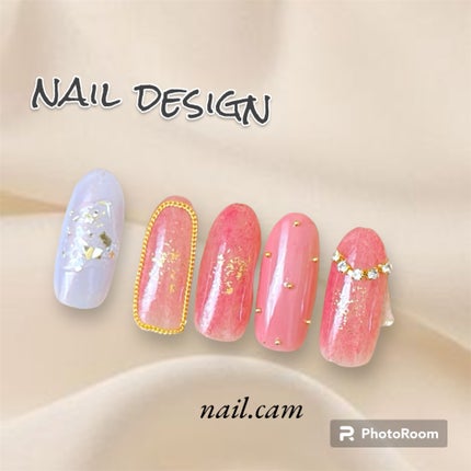 オーロラパウダー/セリア/ネイル用品を使ったクチコミ(1枚目)