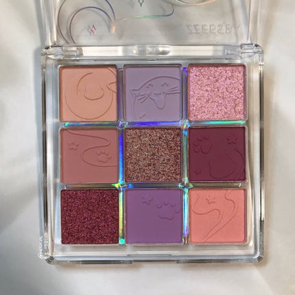 クォーツ 9色アイシャドウパレット(ドリームランドアイシャドウ)/ZEESEA/アイシャドウパレットを使ったクチコミ(2枚目)