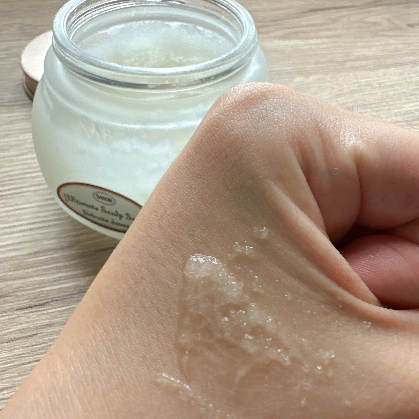 ヘッドスクラブ デリケート・ジャスミン/SABON/ヘッドスクラブを使ったクチコミ(3枚目)