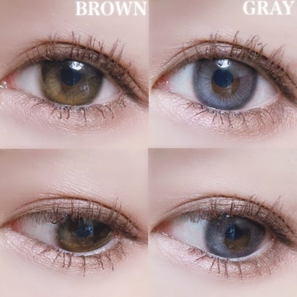 デームードブラウンマンスリー (DAYMOOD BROWN monthly)/OLOLA/1ヶ月(1MONTH)カラコンを使ったクチコミ(3枚目)