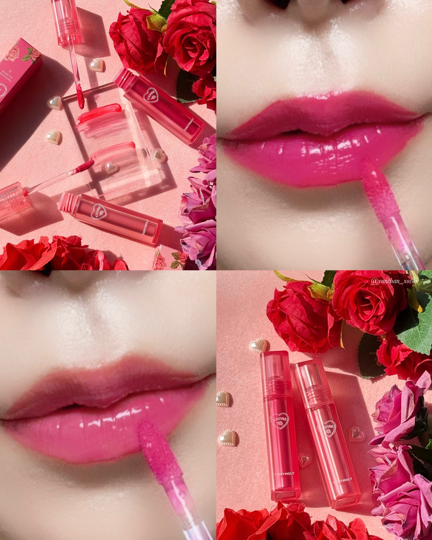 ゲットイットティント ウォーターフルバター/TONYMOLY/リップティントを使ったクチコミ(4枚目)