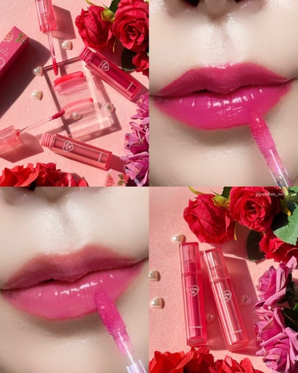 ゲットイットティント ウォーターフルバター/TONYMOLY/リップティントを使ったクチコミ(4枚目)