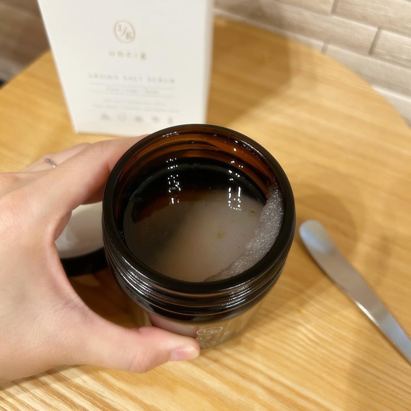 アロマソルトスクラブ/ワンオーバージー/ボディスクラブを使ったクチコミ(4枚目)