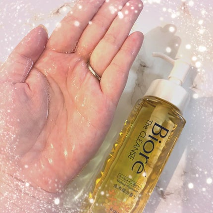 ビオレ ザ クレンズ オイルメイク落とし 金木犀の香り/ビオレ/オイルクレンジングを使ったクチコミ(5枚目)