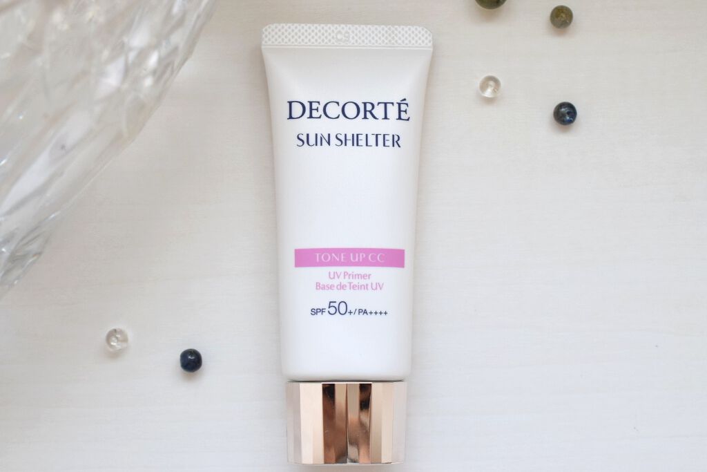 サンシェルター トーンアップCC/DECORTÉ/CCクリームを使ったクチコミ(1枚目)