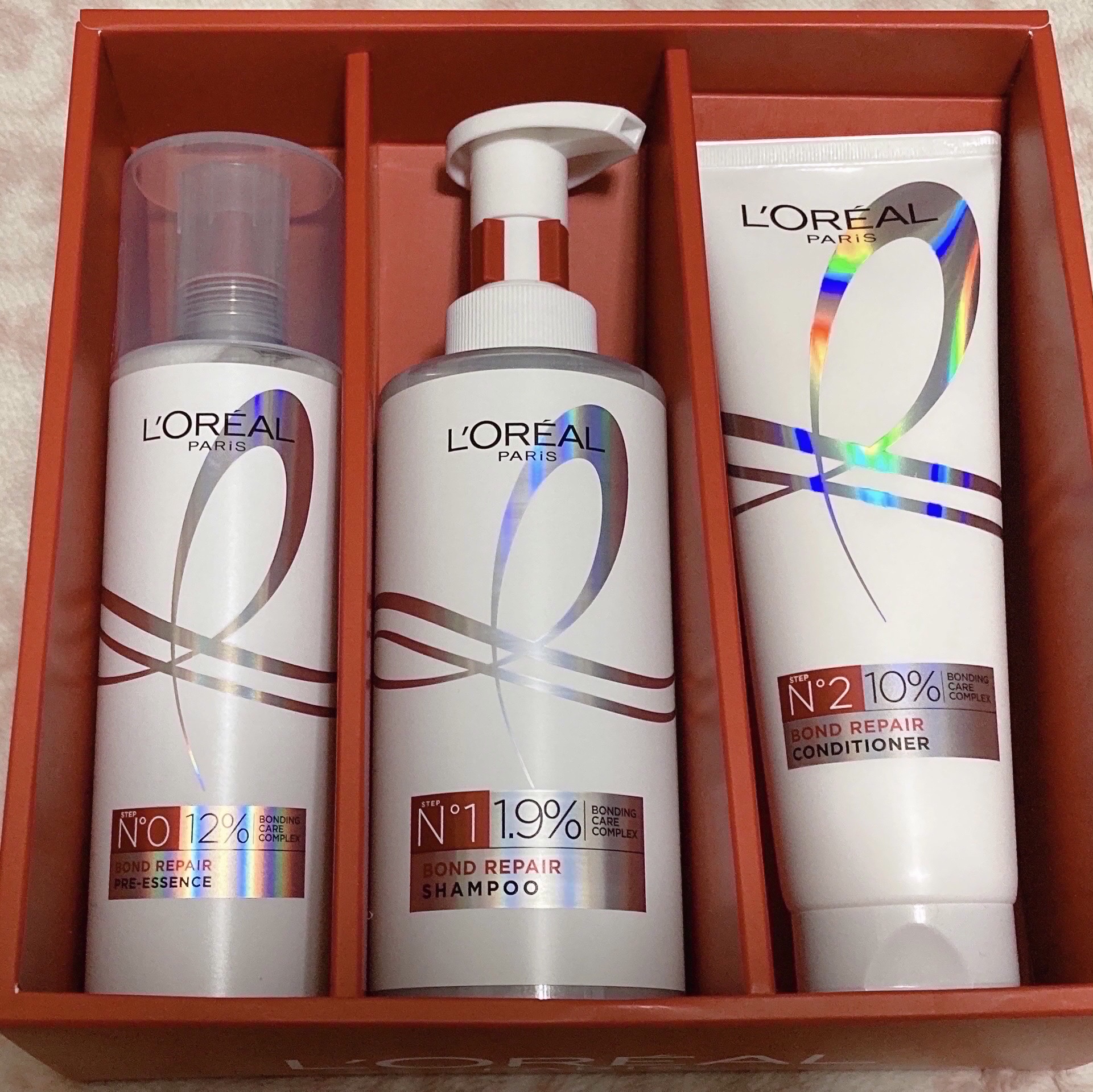 ロレアル パリ ボンド リペア シャンプー／コンディショナー/ロレアル パリ/市販シャンプーを使ったクチコミ（2枚目）