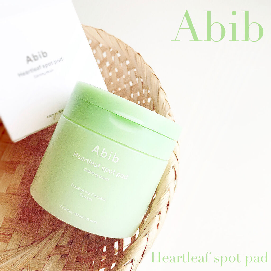 ドクダミカーミングタッチスポットパッド/Abib /トナーパッドを使ったクチコミ（1枚目）