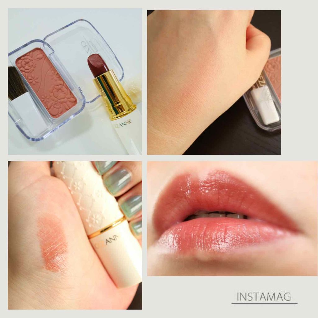 ナチュラル チークN/CEZANNE/パウダーチークを使ったクチコミ(2枚目)