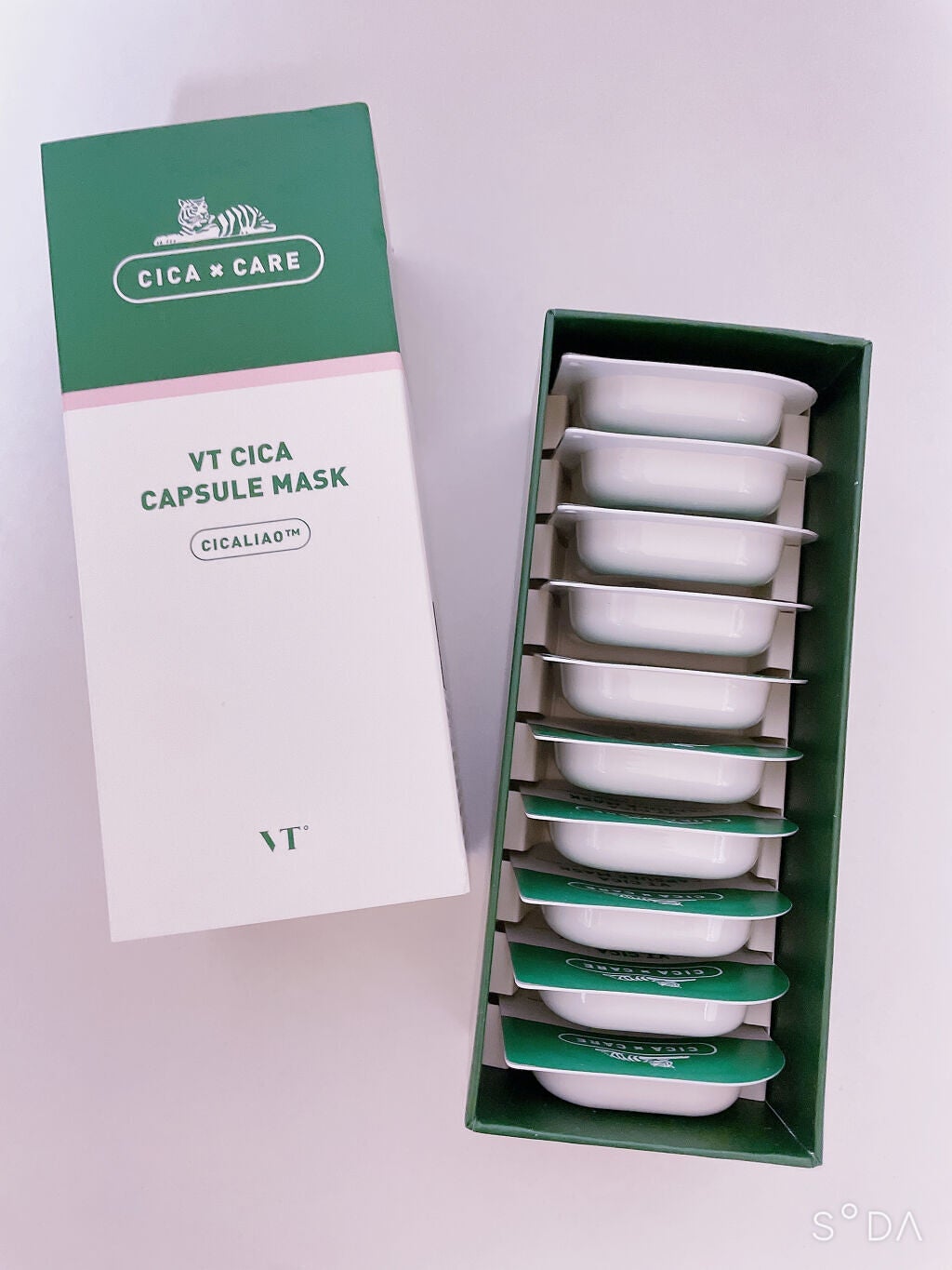 CICA カプセルマスク/VT/洗い流すパック・マスクを使ったクチコミ(2枚目)