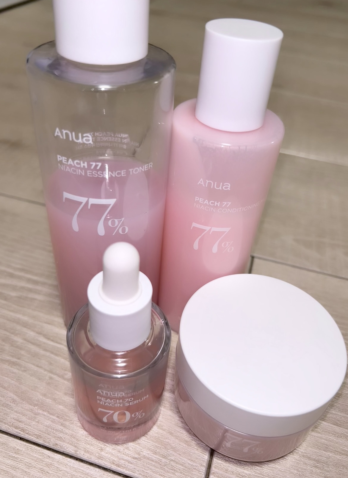 桃70%ナイアシンセラム/Anua/美容液を使ったクチコミ（1枚目）