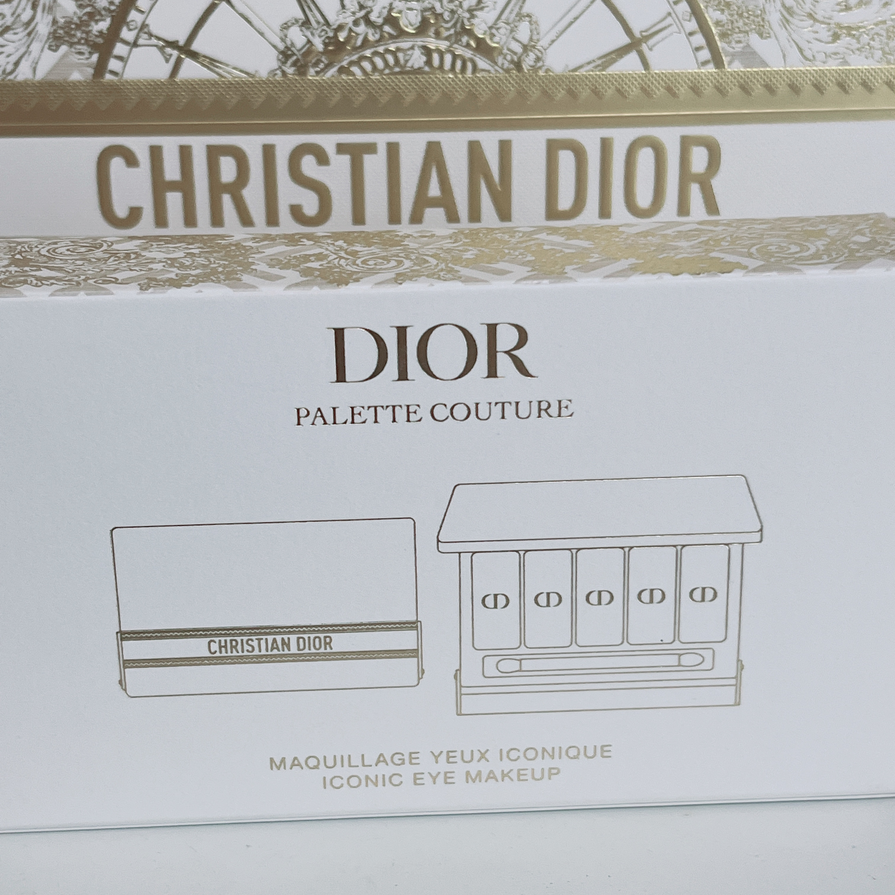 【旧】エクラン クチュール アイ パレット エクラン クチュール アイ パレット/Dior/マルチパレットを使ったクチコミ（3枚目）